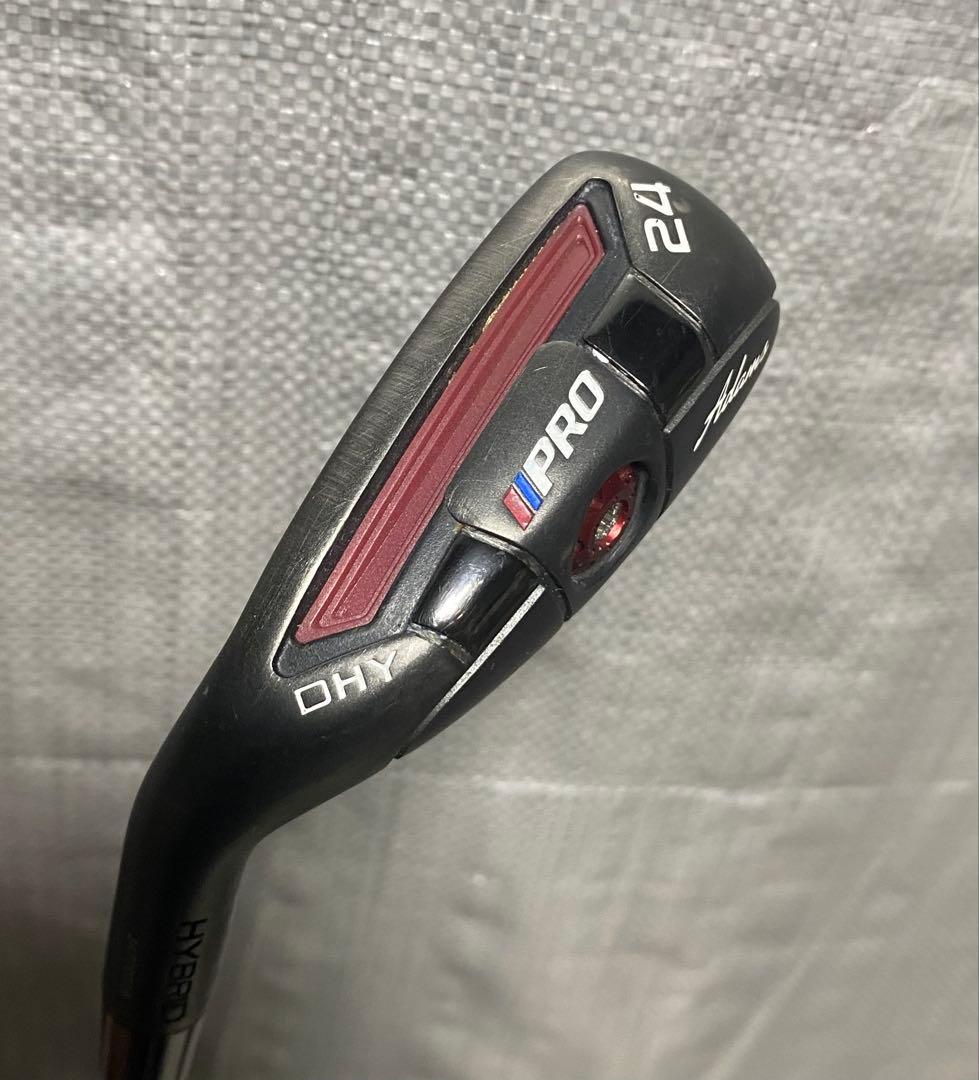 【左利き用】ADAMS PRO DHY アイアン型　ユーティリティ　24° S