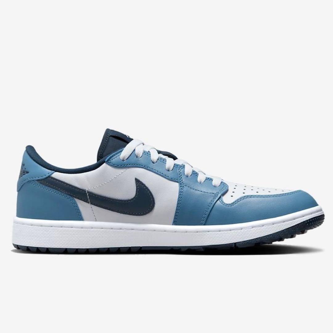 ナイキ ゴルフ ジョーダン 28.5 スニーカー シューズ 靴 青 天然皮革