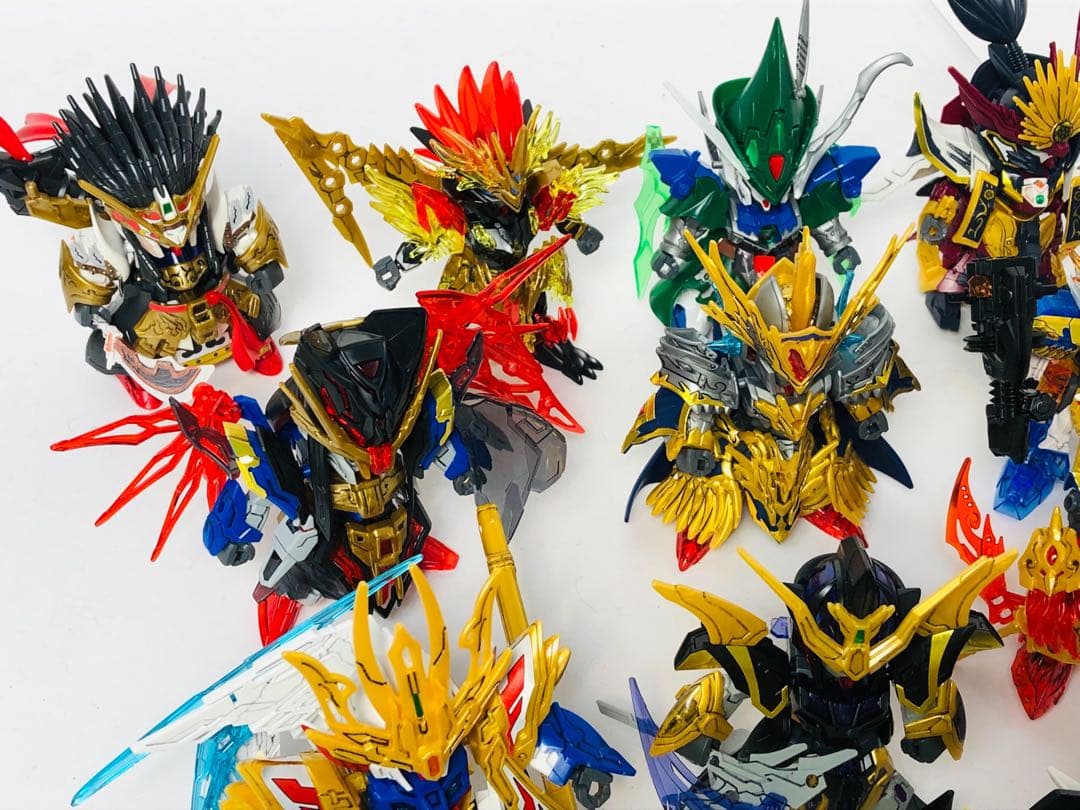 SDガンダム プラモデル 完成品 28体 まとめて BB戦士 戦国伝 ジャンク