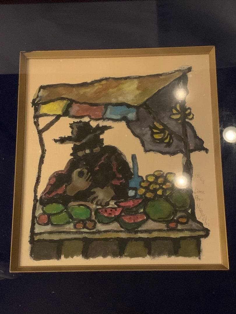 野口忠行　画　Lima peru noguchi 1981.6.8