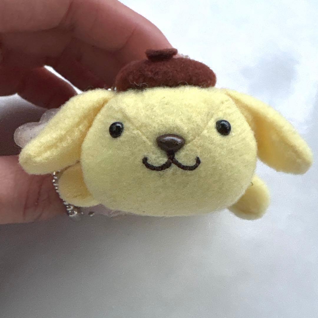 激レア！希少！sanrio サンリオ ポムポムプリン 天使 マスコット レトロ