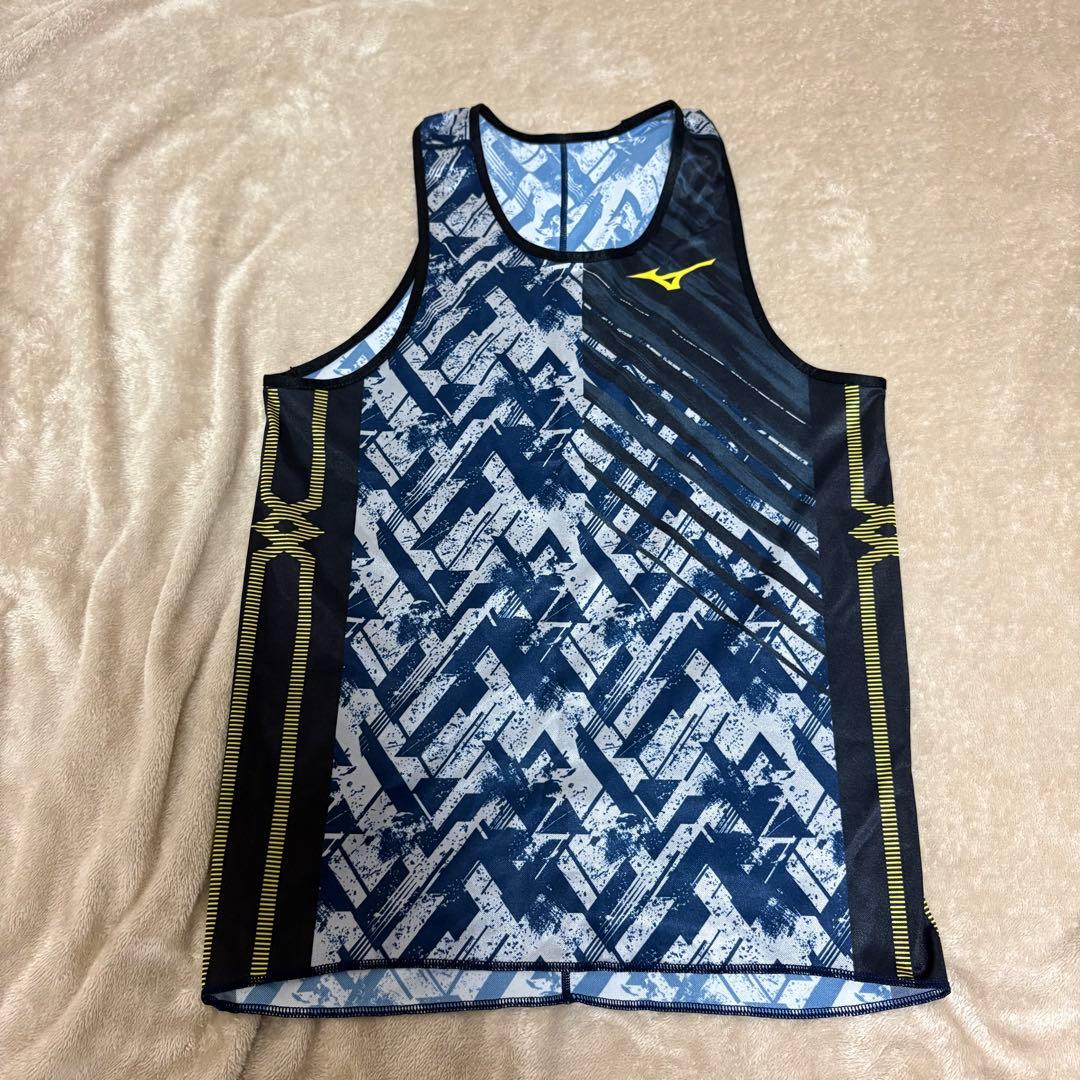 ミズノ　陸上ユニフォーム　ランシャツ　オーダー品