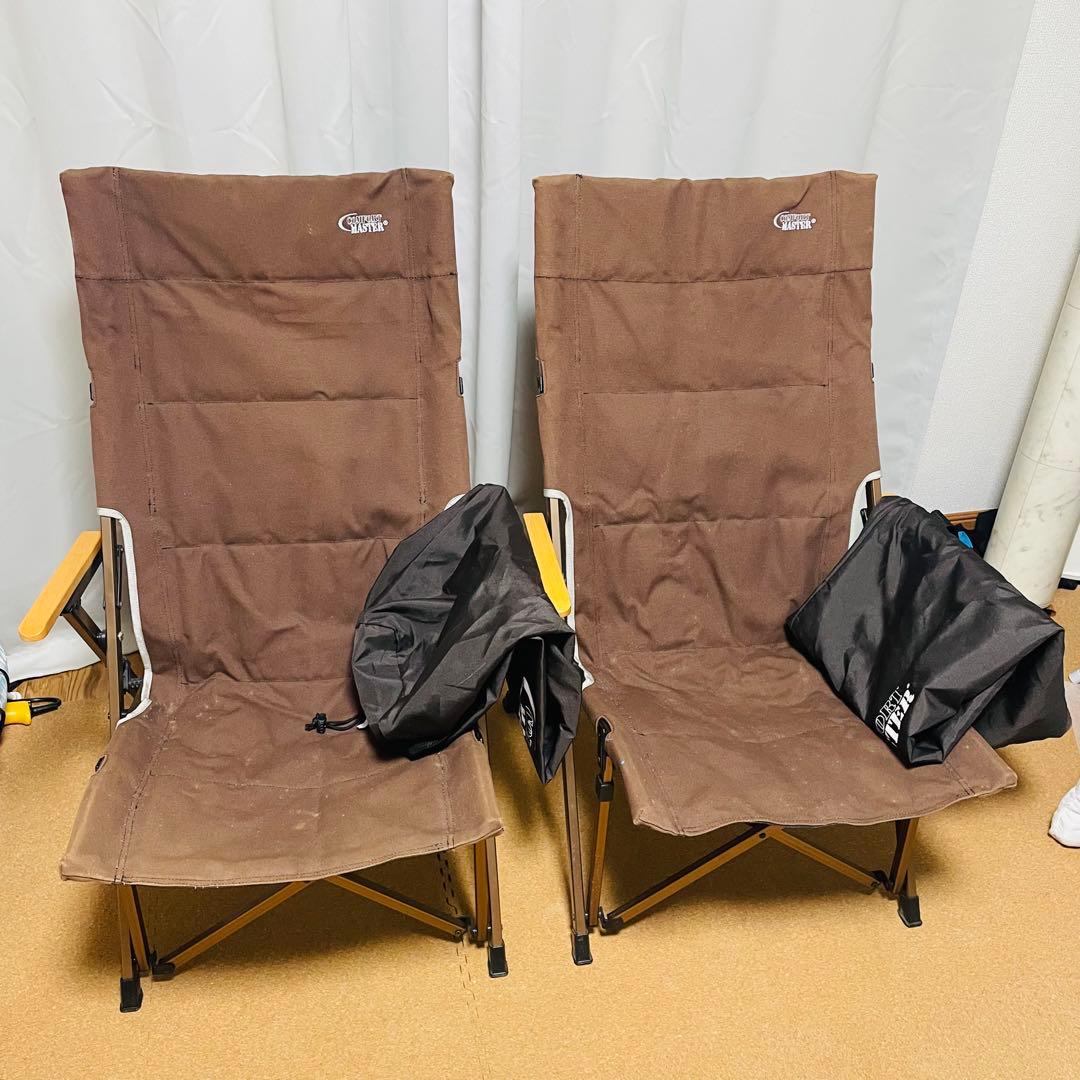 【2脚セット】Coleman マスターシリーズ キャンバス スリングチェア