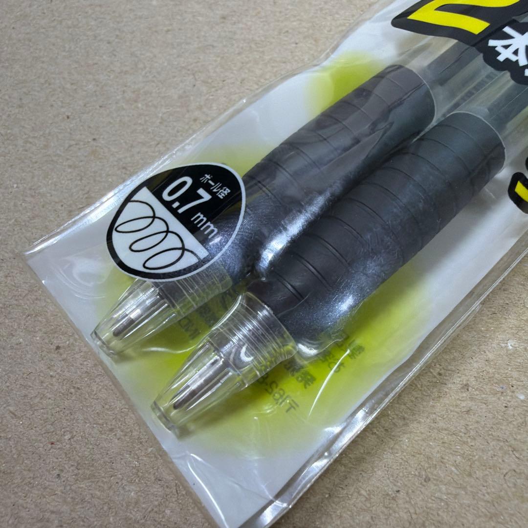 新品 廃盤 ZEBRA ゼブラ D-1K ボールペン ブラック 2本セット 油性