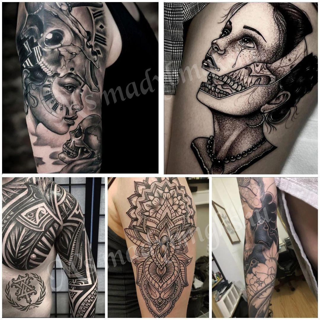 タトゥーインク USA ダイナミック TripleBlack タトゥーマシン