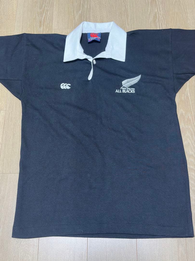 Canterbury ALL BLACKS ラガーシャツ 長袖 USA42
