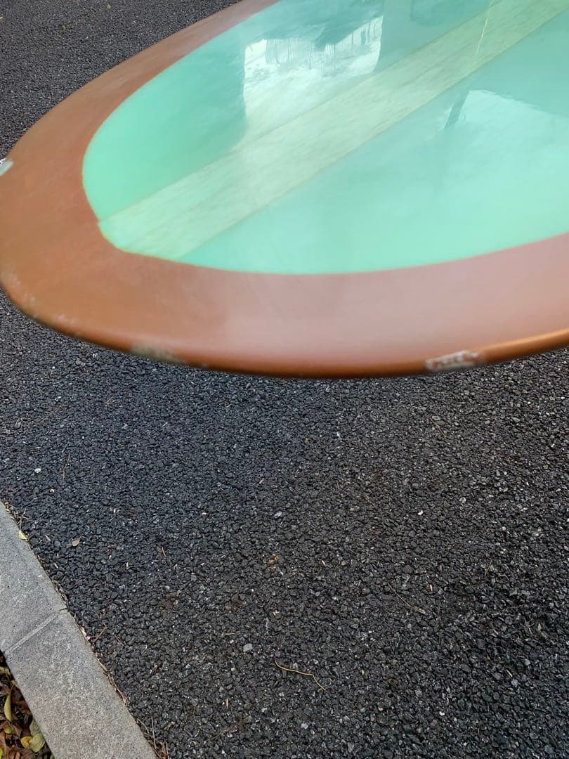 Creme Fat Cat 9.8 リーシュ　フィン　ハードケース付き