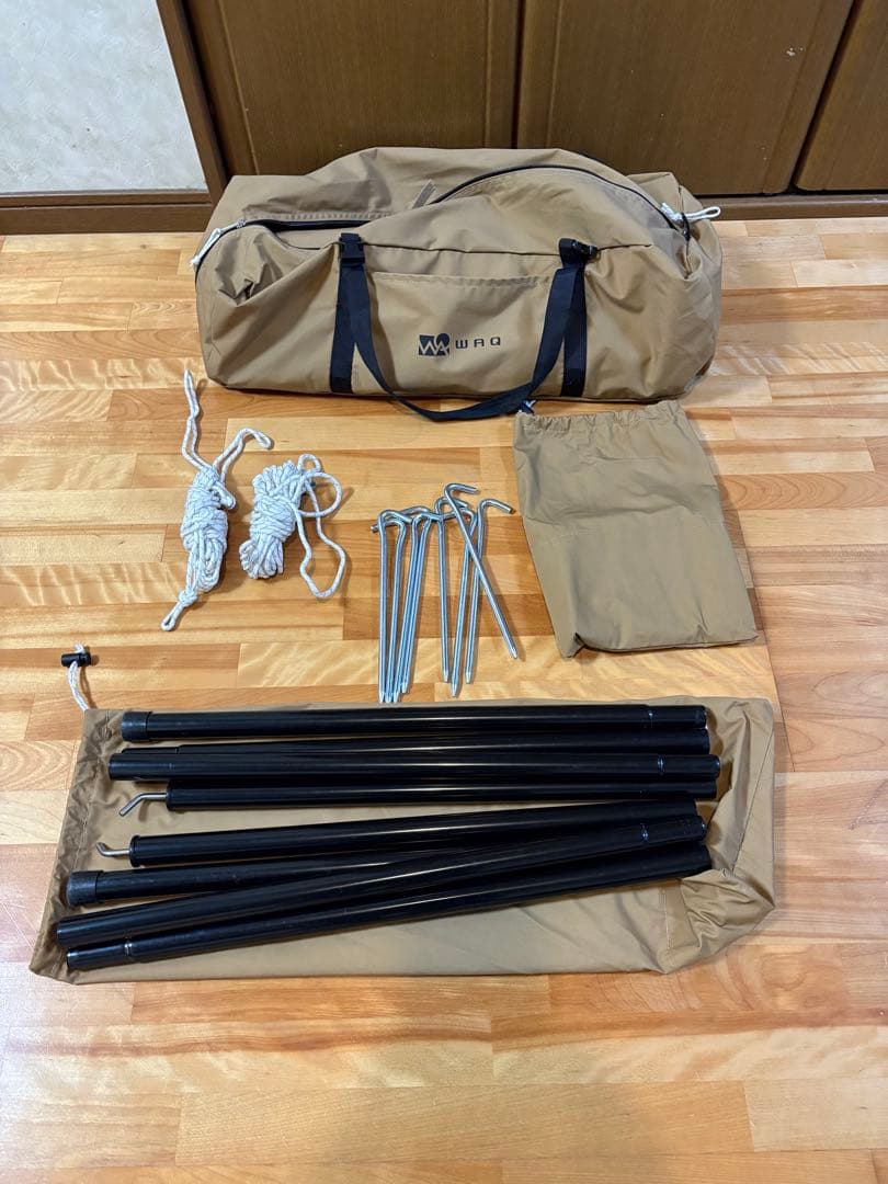 WAQ ヘキサタープTC M タンカラー