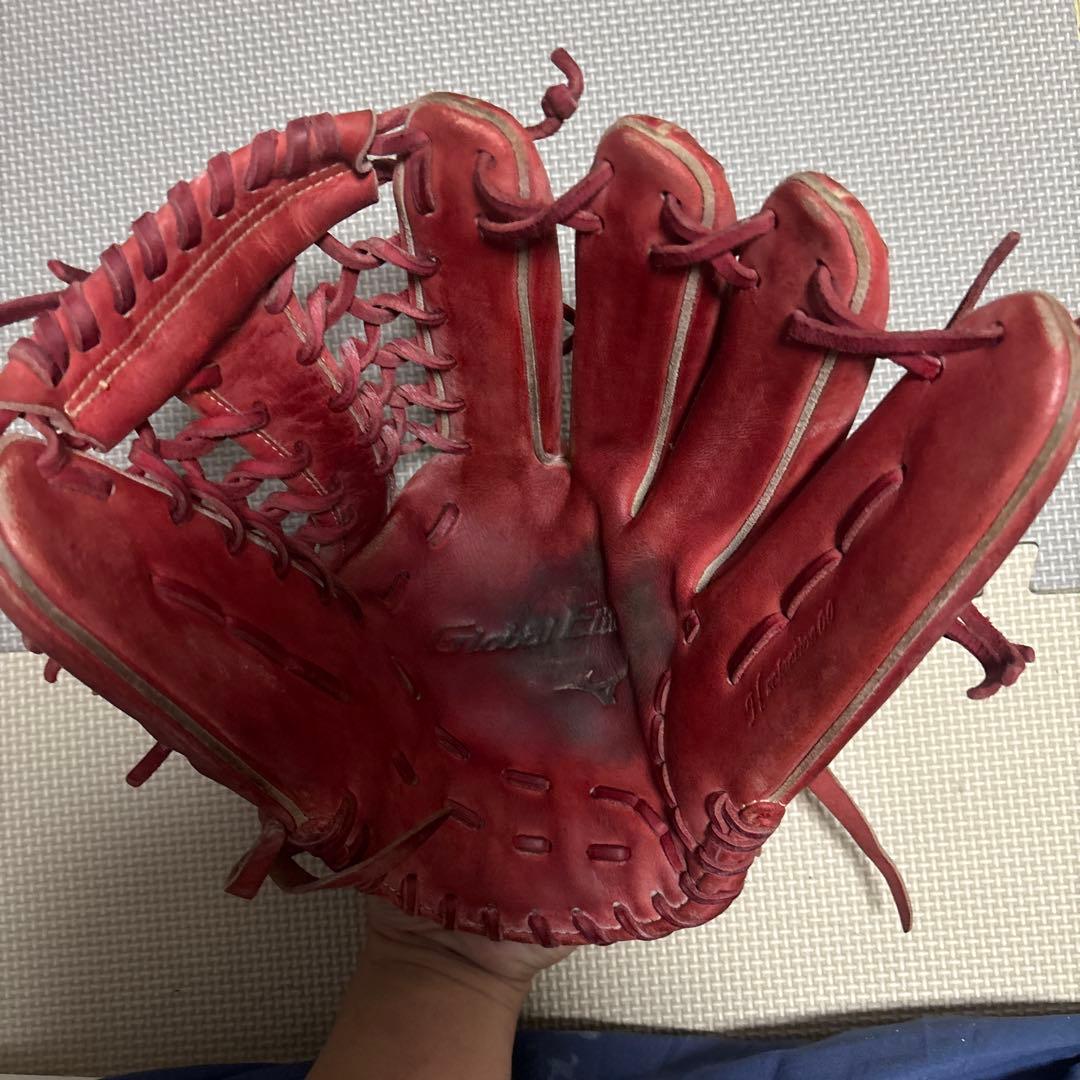 マ＊ル様　ミズノグローバルエリート外野手用グローブ