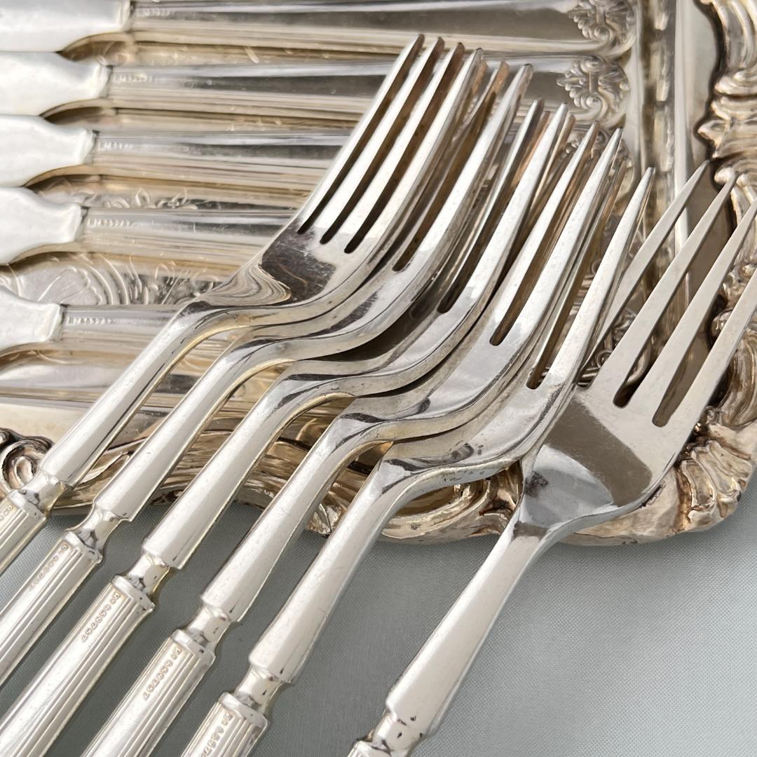 【Walker & Hall】カトラリーセットナイフ / フォーク