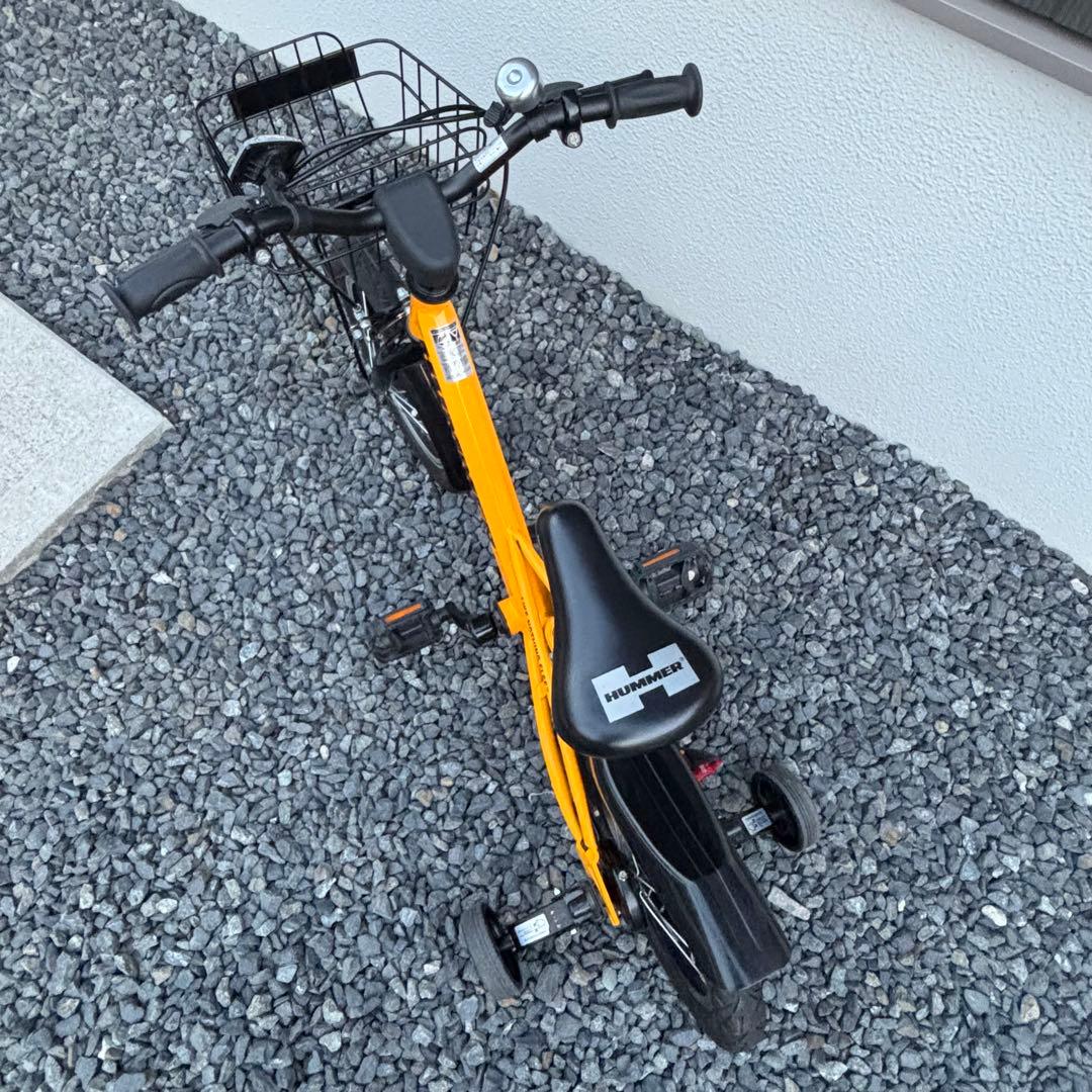 ［まさ］HUMMER ハマー　子供用自転車 14インチ［引取り限定　兵庫］