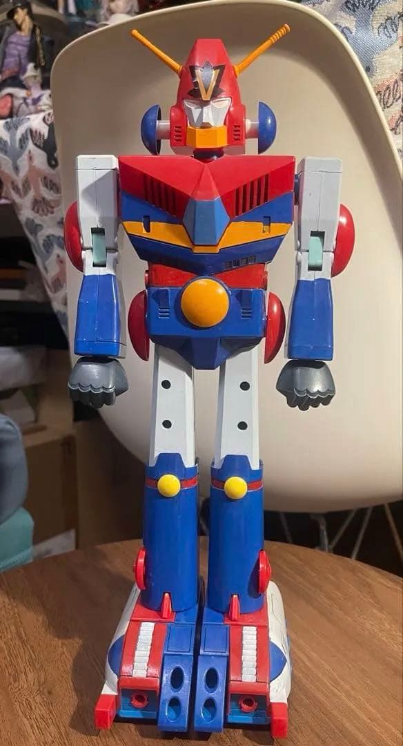 バンダイ 超電磁ロボ コン・バトラーV プラモデル 5機セット 組立済　筆塗り