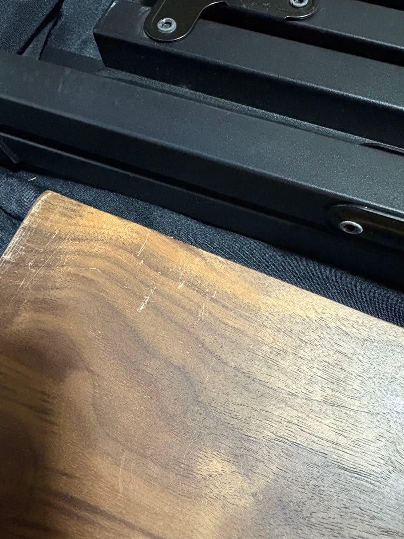 RATEL WORKS アウトドアテーブル ブラック/ウッド