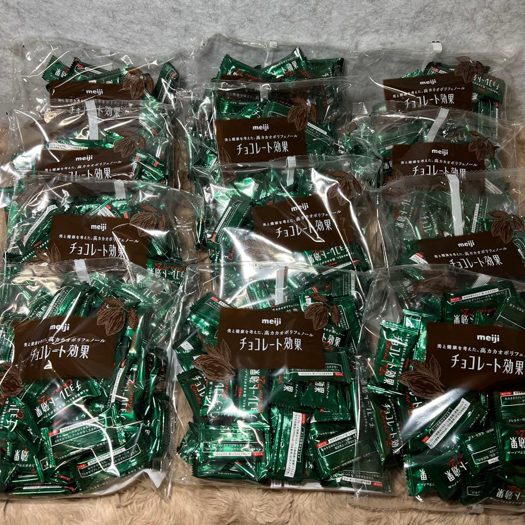 G1047 チョコレート効果 明治 カカオ72% 大容量ボックス 1kg x3箱