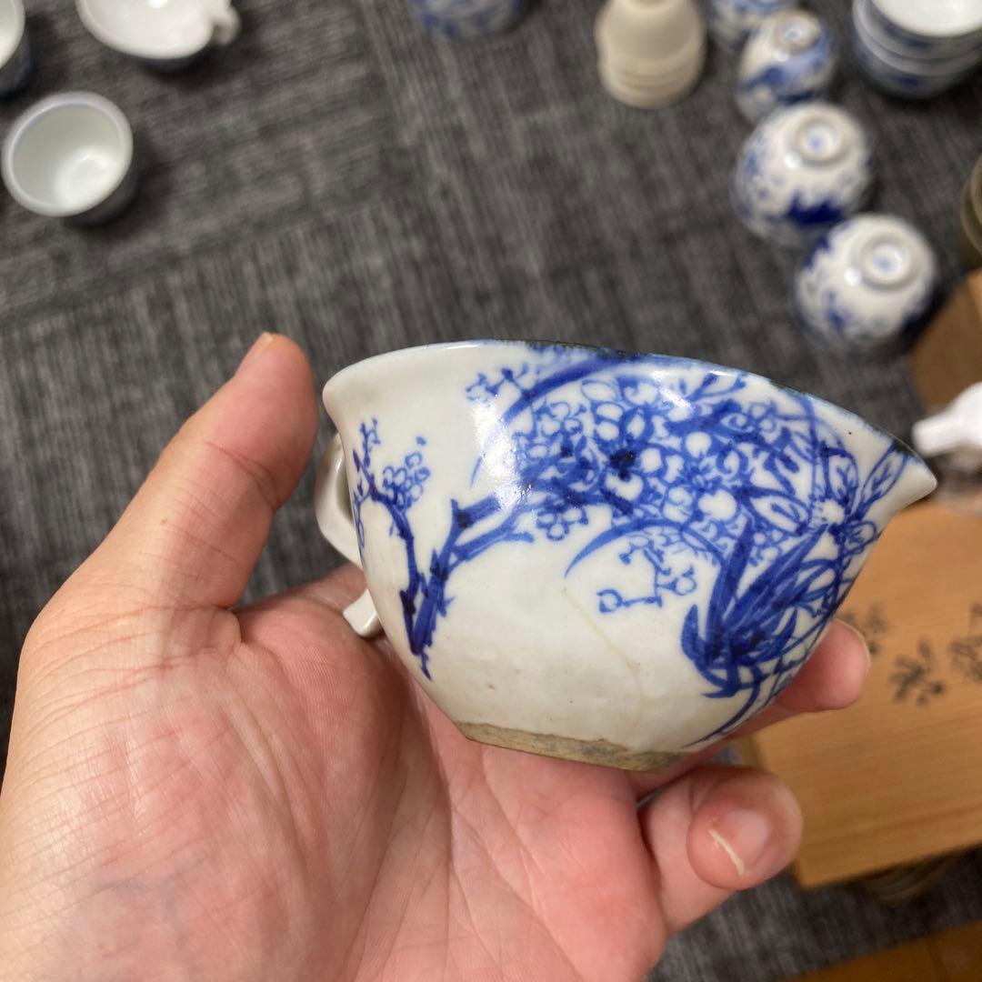 nisky60 　煎茶道具　湯冷まし　京焼　名工まとめ　和気亀亭　眞葛香山