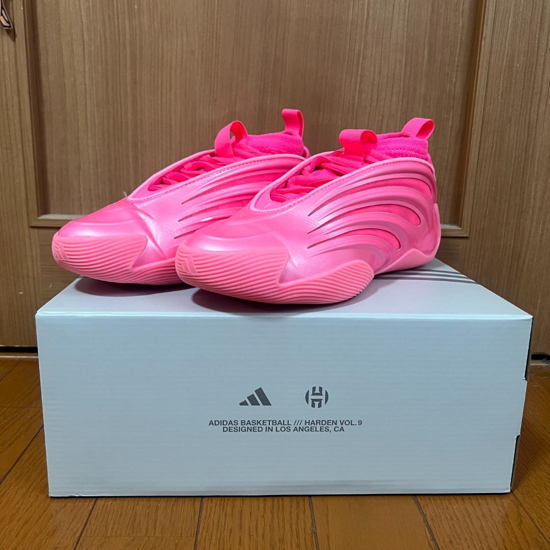 シューズ(男性用) adidas Harden Vol. 9 Flamingo Pink 26cm