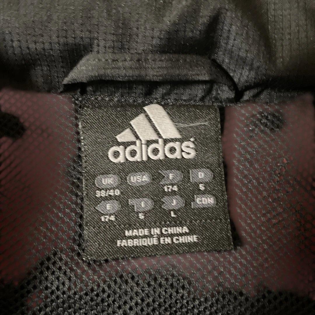 adidas ACミラン ジャージ　ジャケット 黒/赤　bwin サイズL