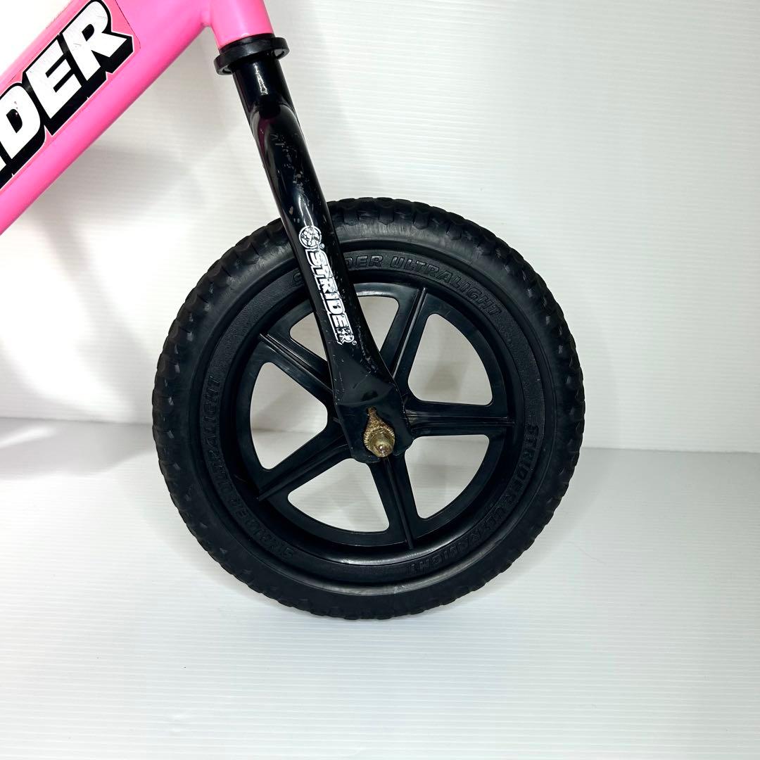 良品☆STRIDER ストライダー スポーツ キックバイク ピンク 補助なし