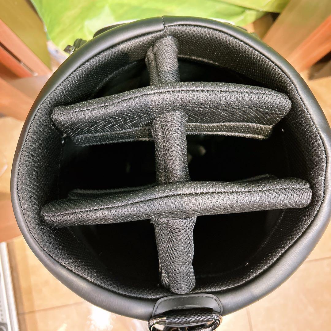 Cobra Vessel キャディバッグ ブラック/ホワイト　新品