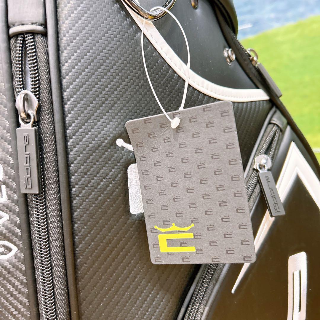 Cobra Vessel キャディバッグ ブラック/ホワイト　新品