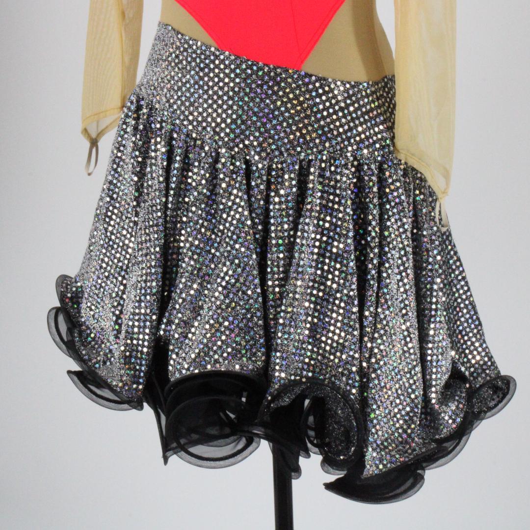 【美品 日本製 社交ダンス衣装】Scarlet スカーレット ラテンドレス