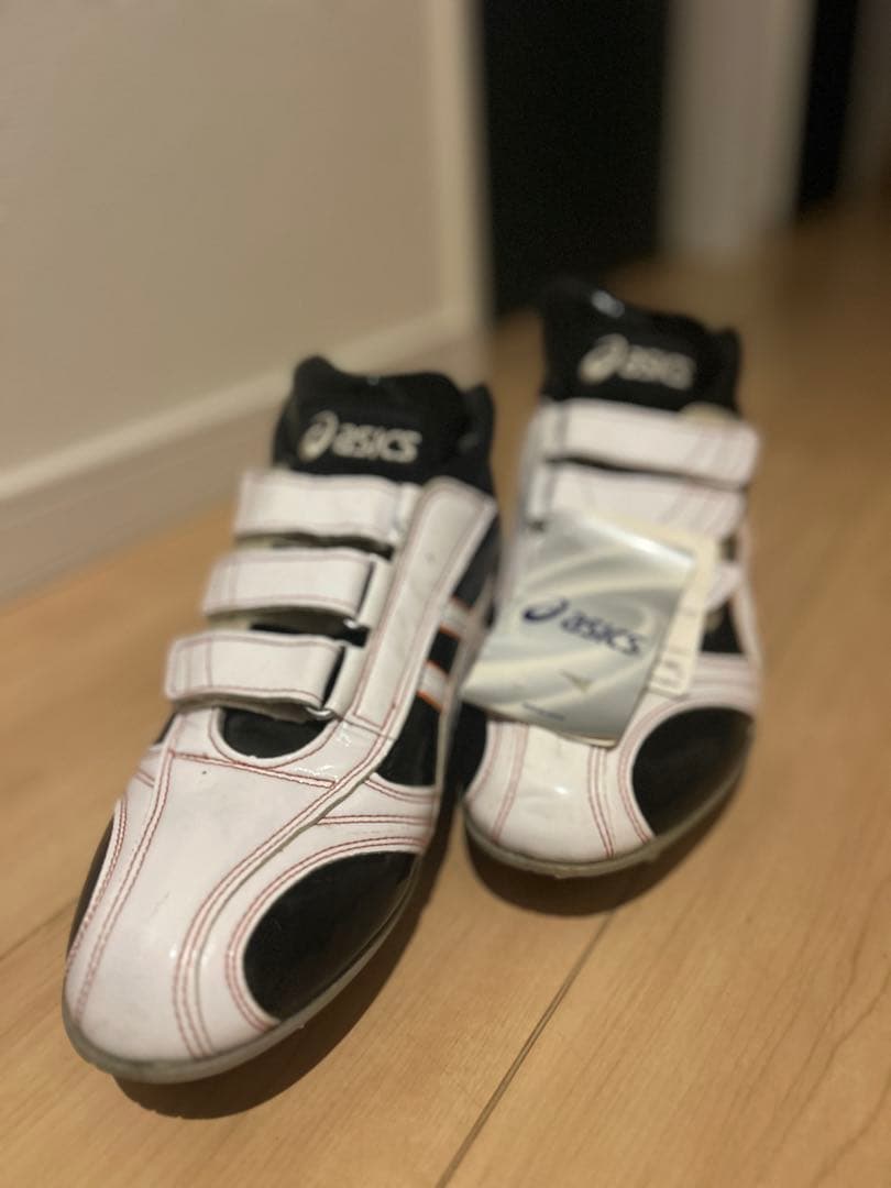早い者勝ち　完全未使用品　アシックス　オーダー　野球スパイク　26.5