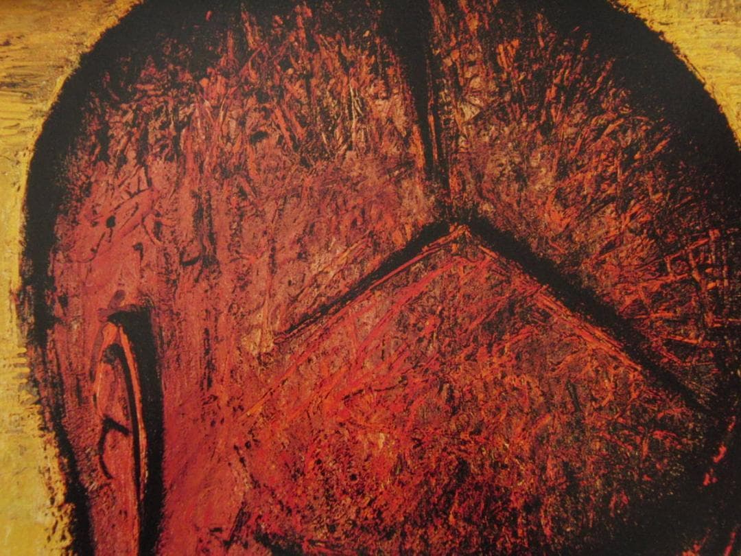 ベルナール・ビュッフェ【Tete d'ecorche de dos】