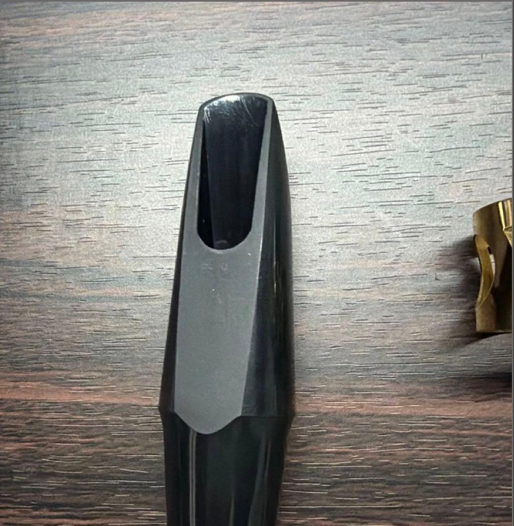 サックスマウスピース 黒 プラスチック