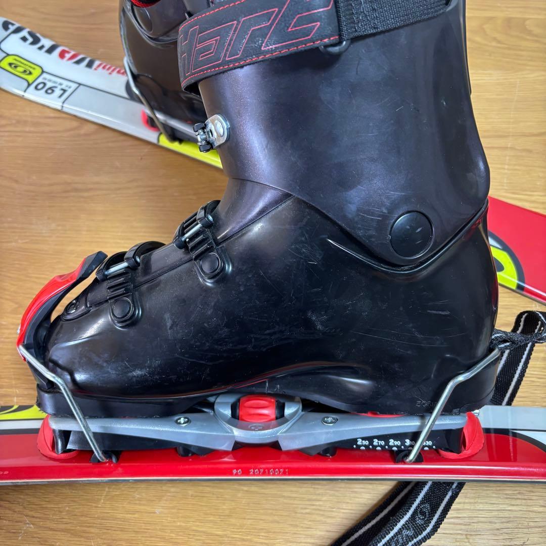 メンズ　ショートスキー　ファンスキーセット　Salomon hart26cm