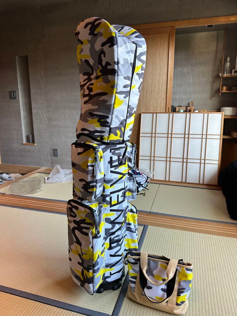 v12ゴルフキャディバッグ8.5インチ他3点セット