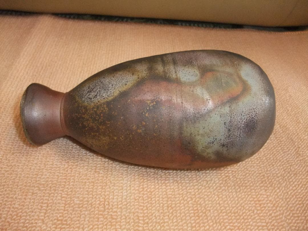 備前焼、岡山県無形文化財、吉本　正、花入