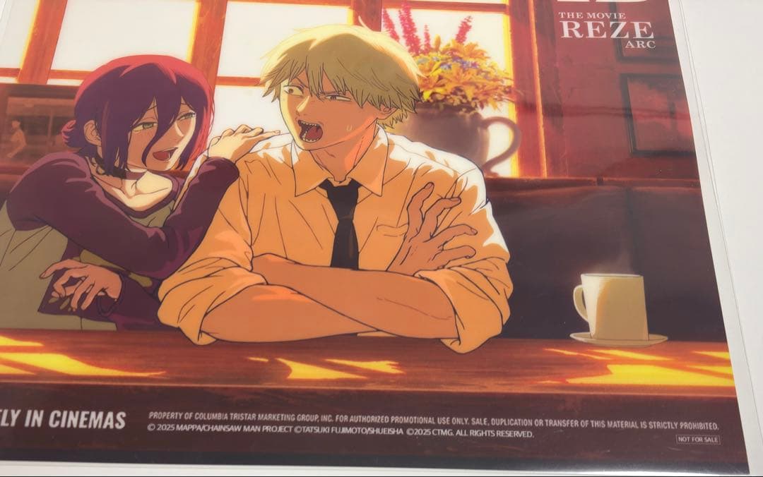 チェンソーマン　韓国　映画　特典　レゼ　 A3ポスター　2枚セット