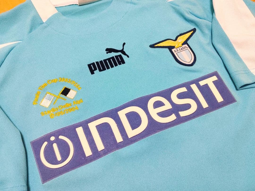 選手支給品 ラツィオ 03-04 コッパ・イタリア決勝仕様 コッラーディ