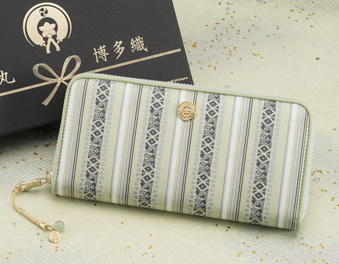 81◇膝丸モデル 博多織 長財布 刀剣乱舞 日本の織物 限定 PREMICO