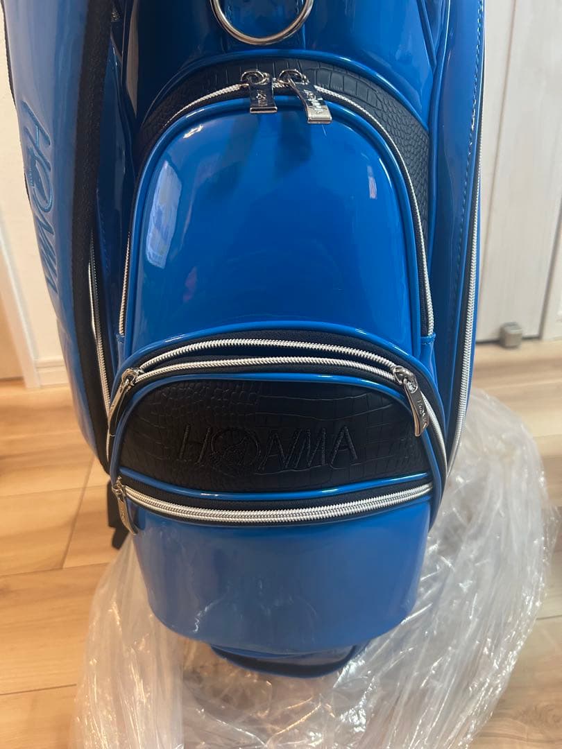 ホンマ ゴルフバッグ 9インチ 青