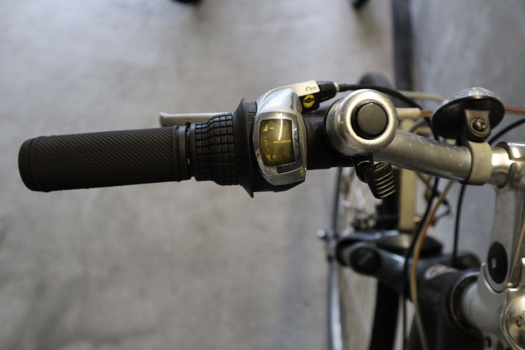 【引取り限定】Giant cs3400 クロスバイク 青 キャリア付き