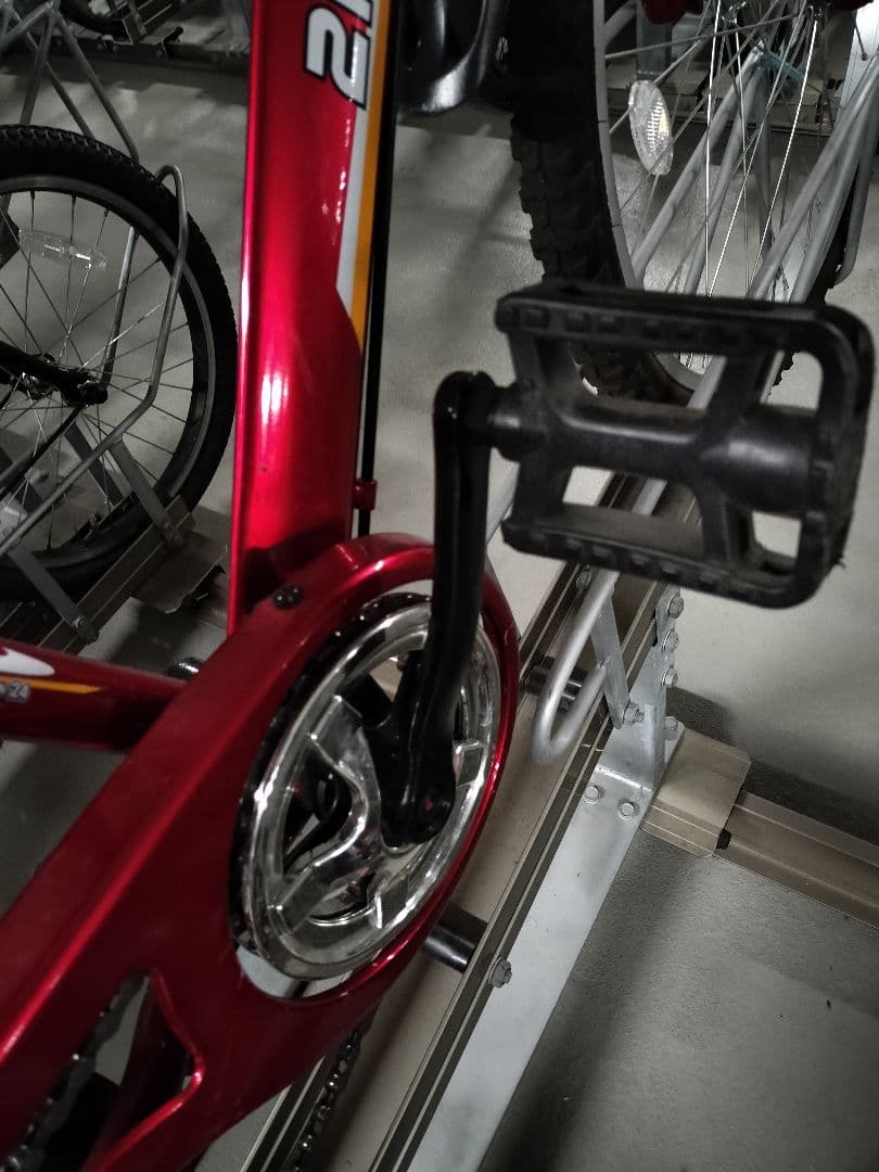 子供用　マウンテンバイク　24インチ　自転車　赤　キッズ　男の子　東京都　レッド