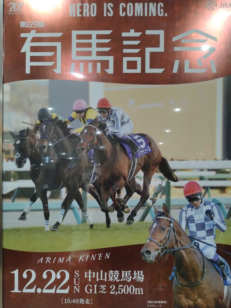 JRAポスター　ドウデュース