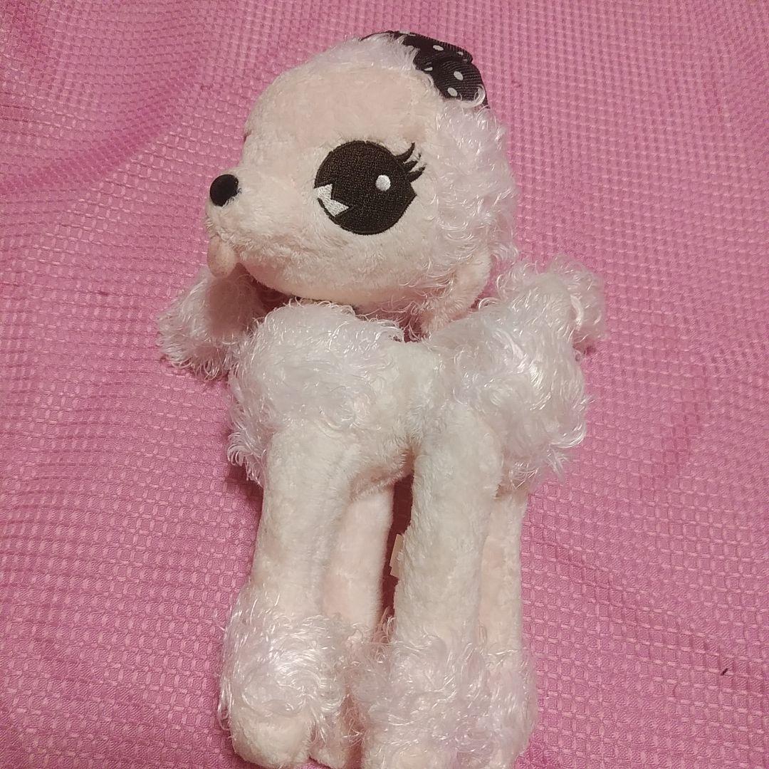 内藤ルネ　ドリー　ぬいぐるみ　プードル　ピンク　RUNE　セキグチ　昭和レトロ