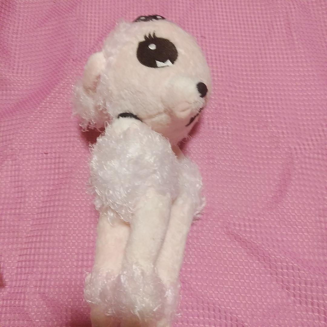 内藤ルネ　ドリー　ぬいぐるみ　プードル　ピンク　RUNE　セキグチ　昭和レトロ