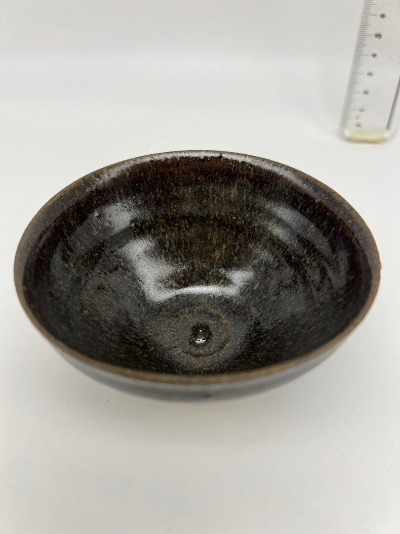 中国元か明のお茶碗　骨董 古美術品　コレクション唐物　江戸　青磁アンティーク