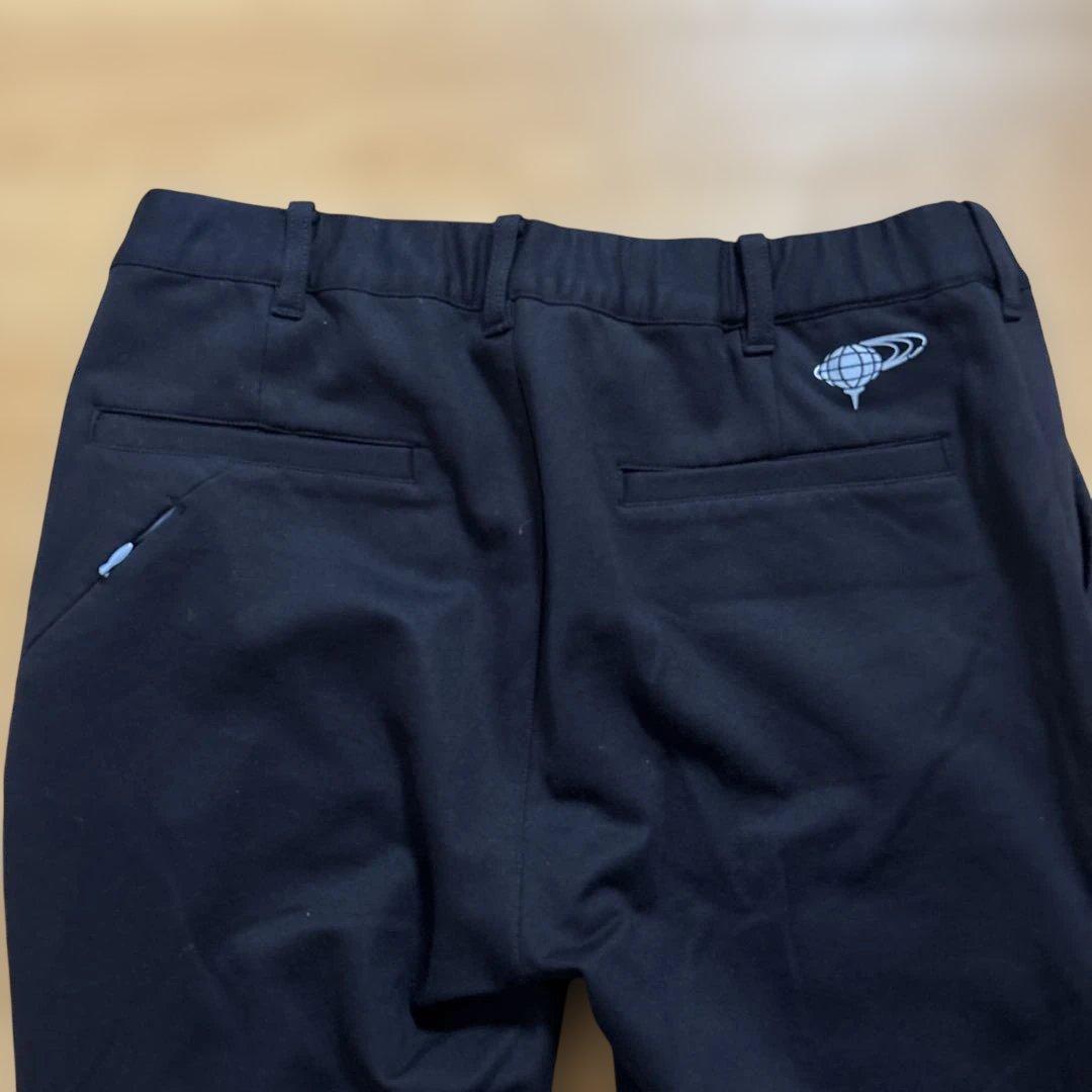 BEAMS GOLF ネイビーパンツ スリムフィット