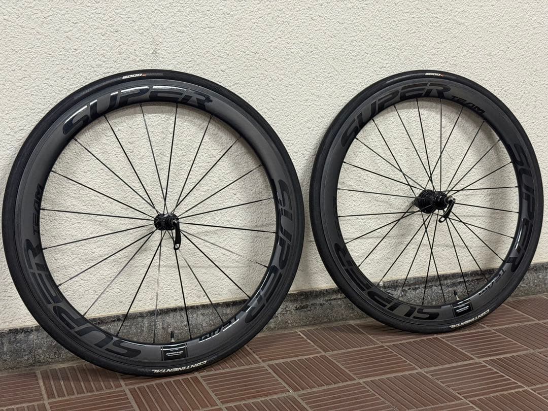 スーパーチーム 50mmホイールセット GP5000付属