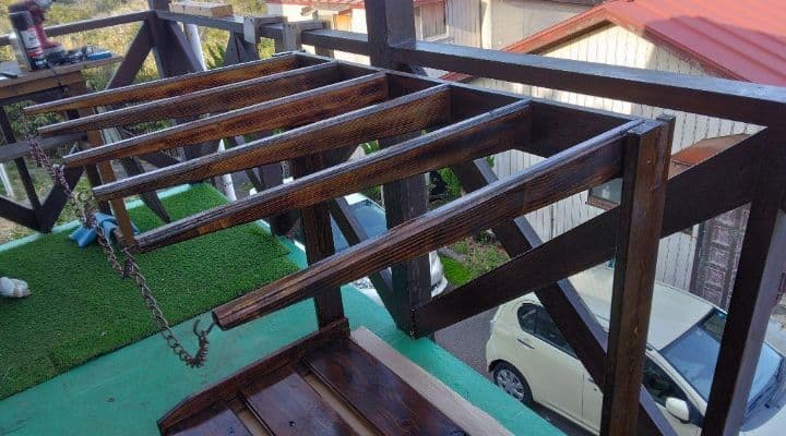 no.47サ－フボ－ドラック　サ－フボ－ドスタンド　ボードスタンド　ボードラック