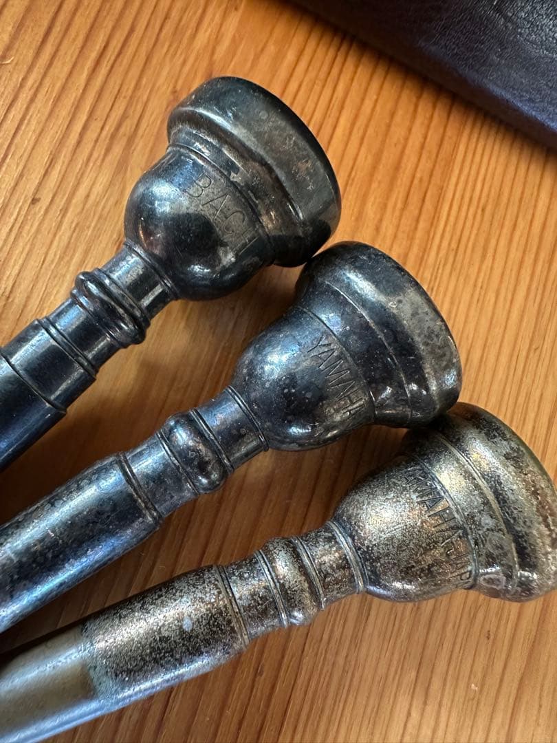 管楽器マウスピース 7個セット ケース付き