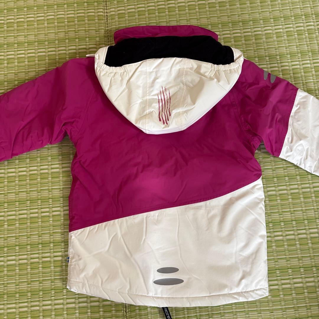 ISBJORN イスビョン　子ども用スキーウェア ピンク/ホワイト