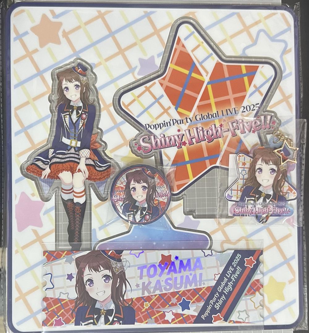 バンドリ　戸山香澄　ポピパ　上海公演限定グッズ　4点セット　24時発送