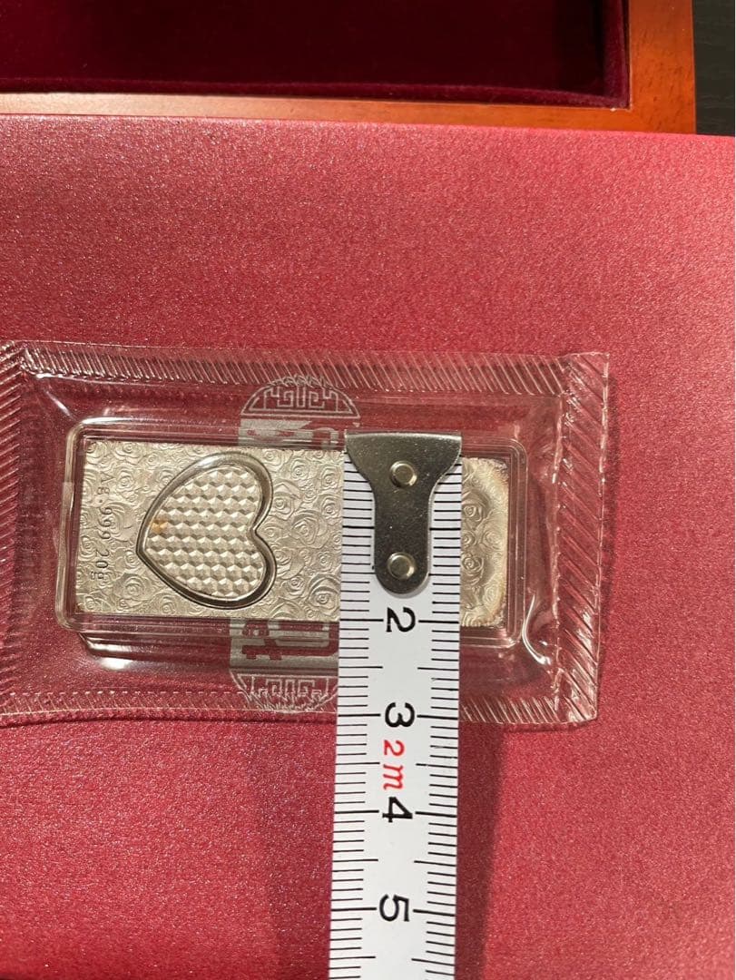 【中国】純銀バー Ag999 20g