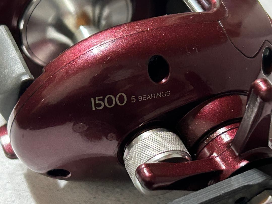 シマノ スコーピオン1500 　動作良好　ZPI SSRC カーボンハンドル