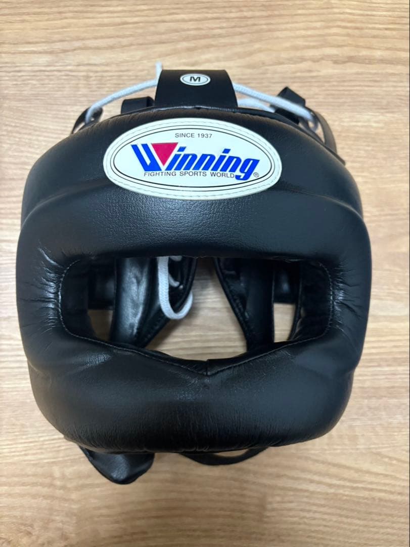Winning ボクシングヘッドギア Mサイズ ブラック
